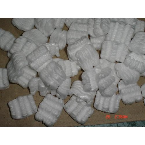 xốp đậu phộng xốp xoắn chữ M trắng 8g khoảng 50v nguyên liệu trang trí slime handmade