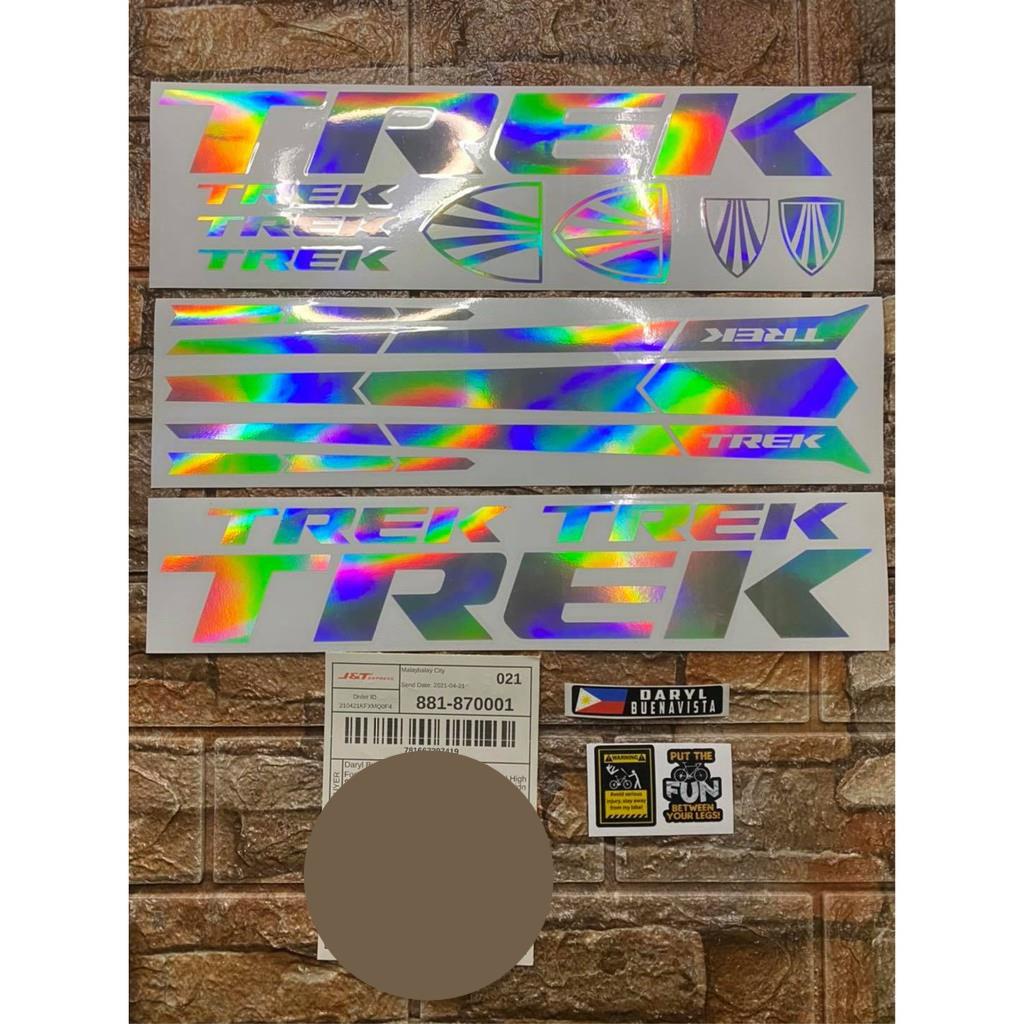 Miếng dán trang trí khung xe đạp bằng vinyl màu sắc đặc biệt