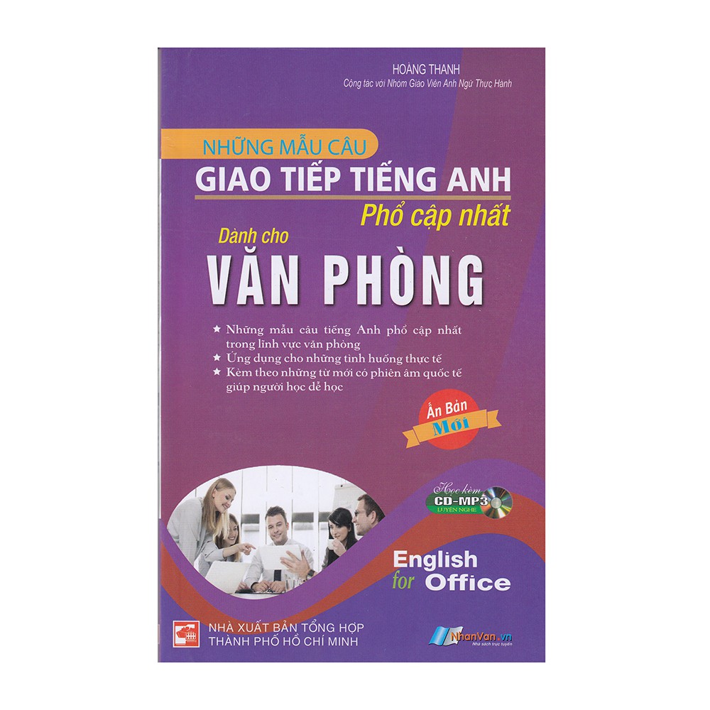 Sách - Những Mẫu Câu Giao Tiếp Tiếng Anh Dành Cho Văn Phòng (Kèm CD) - 8935072924409