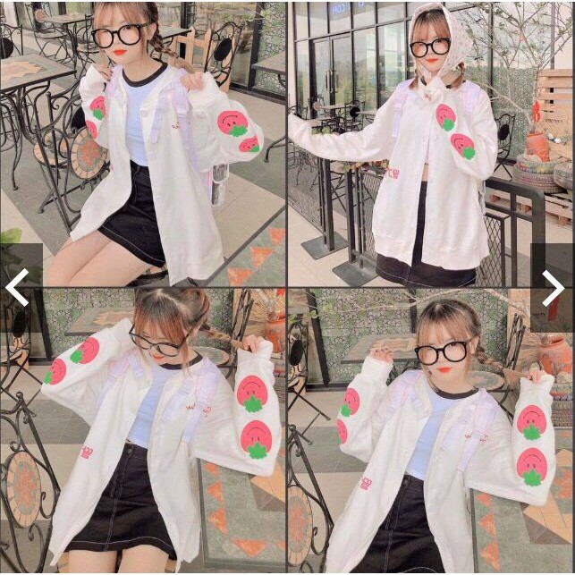 Áo Khoác Hoodie 💖 Áo Hoodie Nam Nữ Unisex TRÁI DÂU Dễ Thương 2 Màu | BigBuy360 - bigbuy360.vn
