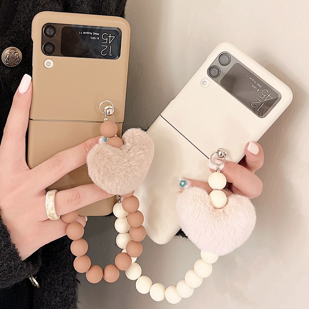 Ốp điện thoại HOCE kiểu trái tim cho Samsung Galaxy Z Flip 3 Z Flip 4 5G ZFlip3 ZFlip4 ZFlip 3 Galaxy Z Flip 3