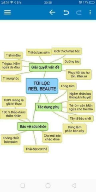 Túi lọc gội đầu thiên nhiên REEL BEAUTE