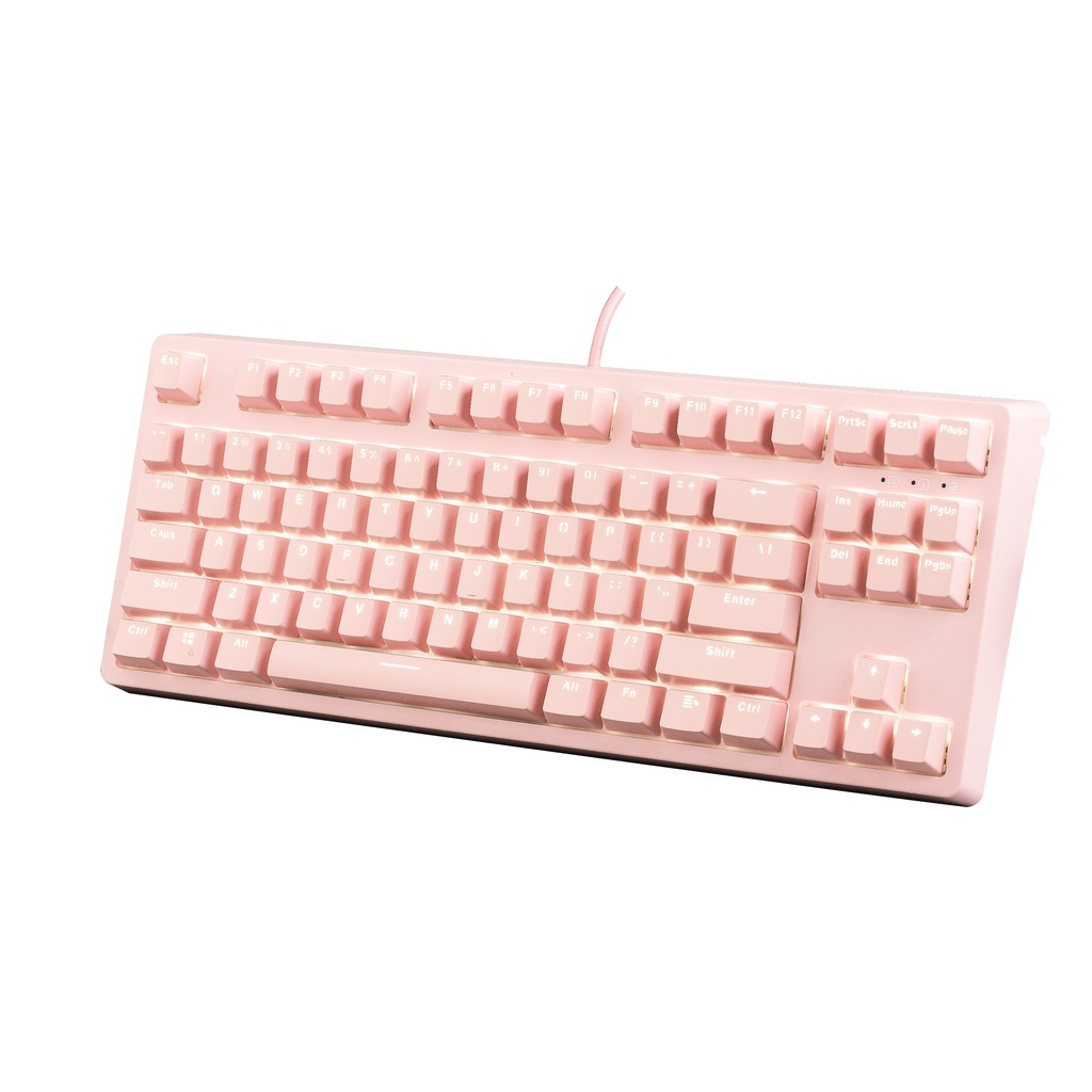 Bàn phím cơ E-Dra EK387 Dream Pink V2