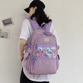 Balo Thời Trang Hàn Quốc Ulzzang ( kèm sticker )