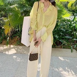 Áo Sơ Mi Voan Mỏng ĐI Biển_Áo Khoác Ngoài A3