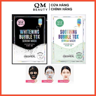 Mặt nạ sủi bọt thải độc Mediheal Bubble Tox Serum Mask 25ml cấp ẩm dưỡng da mịn màng