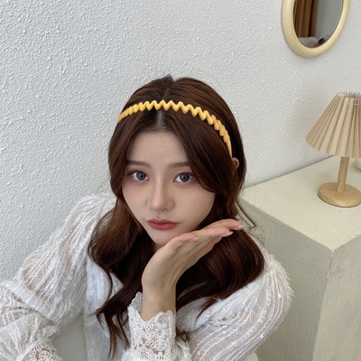 Băng Đô Cài Tóc Chống Trượt Có Răng Thiết Kế Thanh Lịch Phong Cách Hàn Quốc Cho Nữ