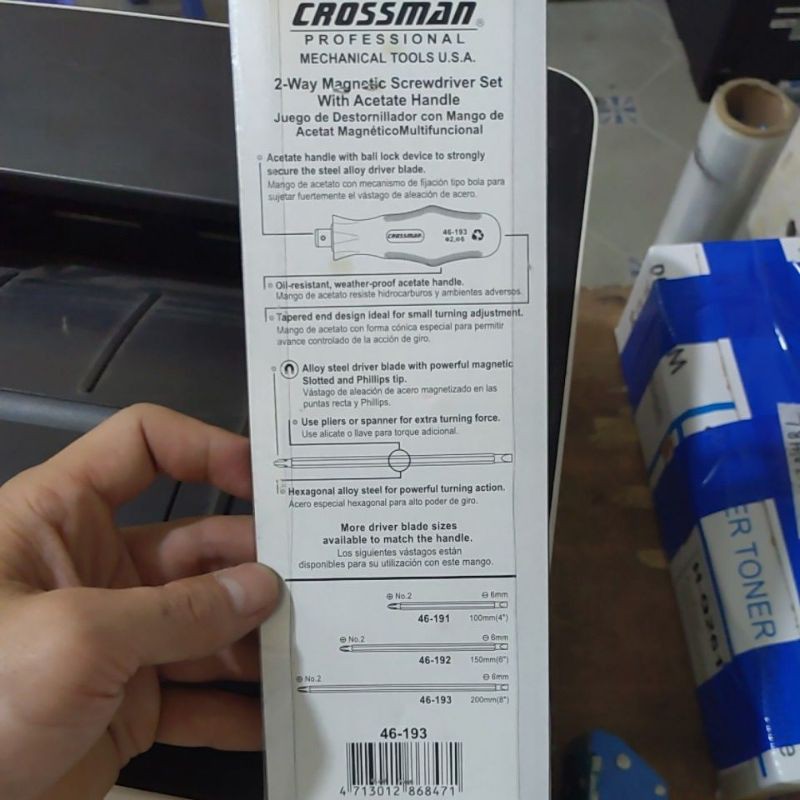 Tô vít hai đầu CROSSMAN 200mm