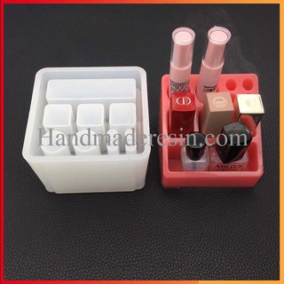 Khuôn Silicon Làm Khay Đựng Son