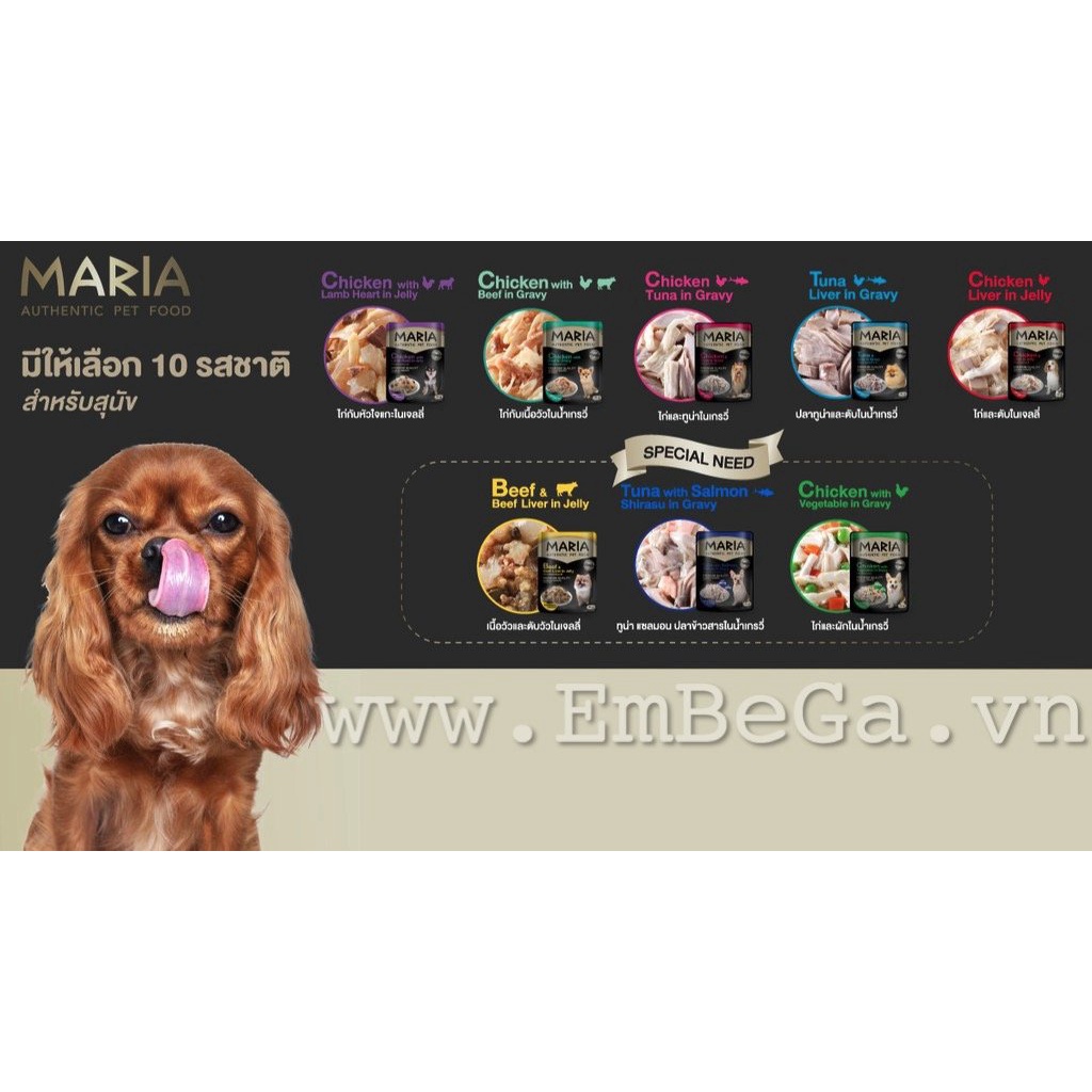 [PATE RẺ  HƠN Monge] PATE MARIA DINH DƯỠNG ĐẾN TỪ THÁI LAN