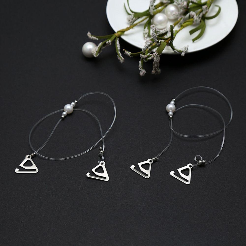 Phụ Kiện Khóa Kim Loại Co Giãn Cho Đám Cưới Mùa Hè|Dây Áo Ngực Dạng Hạt Thời Trang