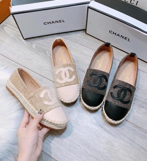Slipon đế cói