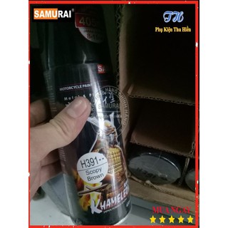 Sơn Xịt Samurai Màu Nâu Hạt Dẻ - Mã H391