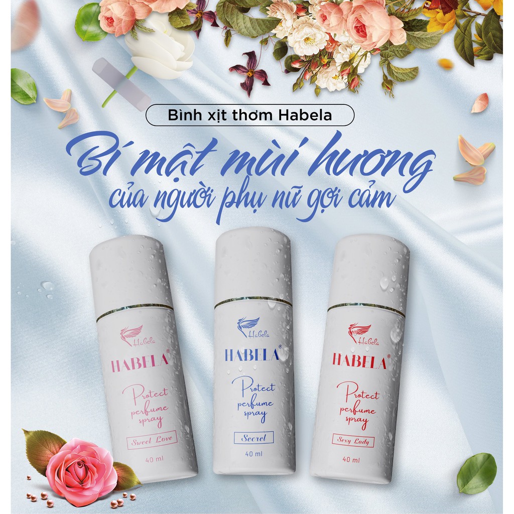 Nước hoa vùng kín đa năng chính hãng Habela