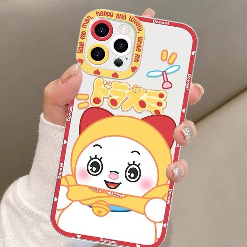 Ốp Điện Thoại Silicon Mềm Trong Suốt In Hình Doraemon Cho Iphone 13 12 11 Pro MAX X XR XS MAX 6 7 8 Plus