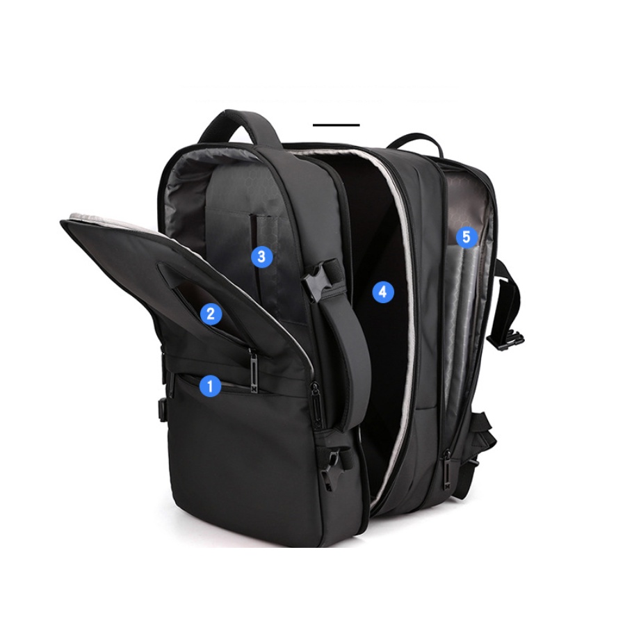 Balo nam đa chức năng cao cấp phong cách cá tính mới 15,6&quot;