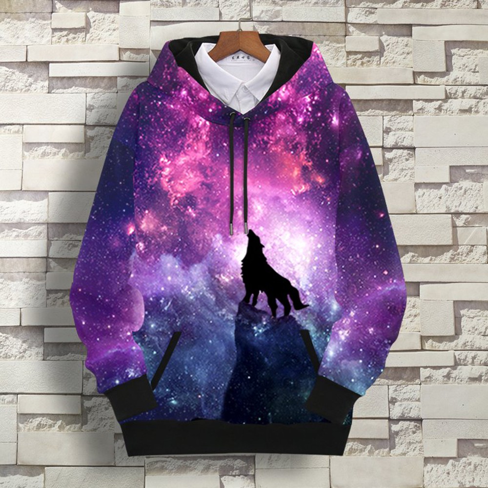 Áo Hoodies Nỉ Nam Nữ In Hình 3D Động Vật Sói – Hươu Độc Đáo MENFASHION1989 AO TOP NAM 90000154 | BigBuy360 - bigbuy360.vn