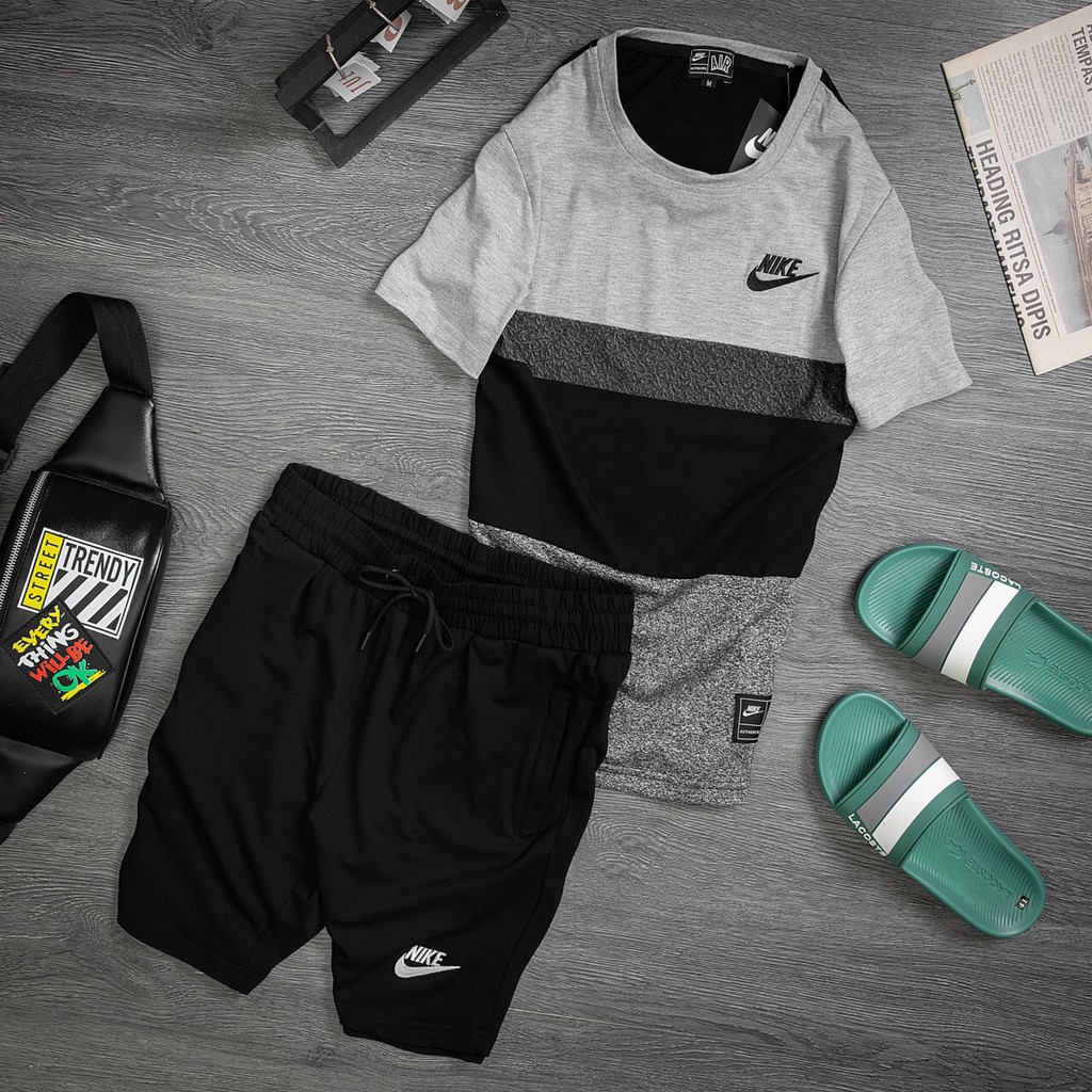 ⭐️SIÊU PHẨM⭐️Đồ Bộ Nam mùa hè chất mát - Bộ thể thao nam cổ tròn ngắn tay, co giãn thoáng mát MENSON L78 | BigBuy360 - bigbuy360.vn