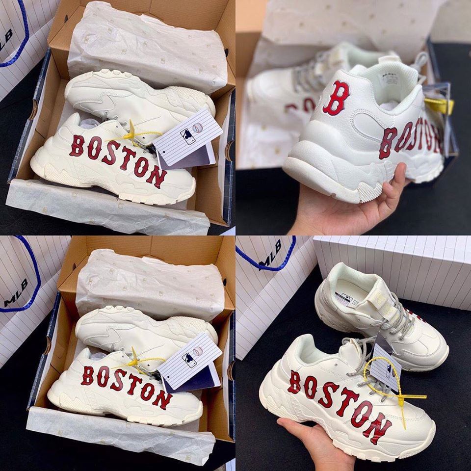 Giày Độn Đế MLB Đế tách, MCQ ❤️Full Box+Bill❤️ Giày BOSTON,NY CÁC MẪU  đế 5cm mới nhất hack chiều cao