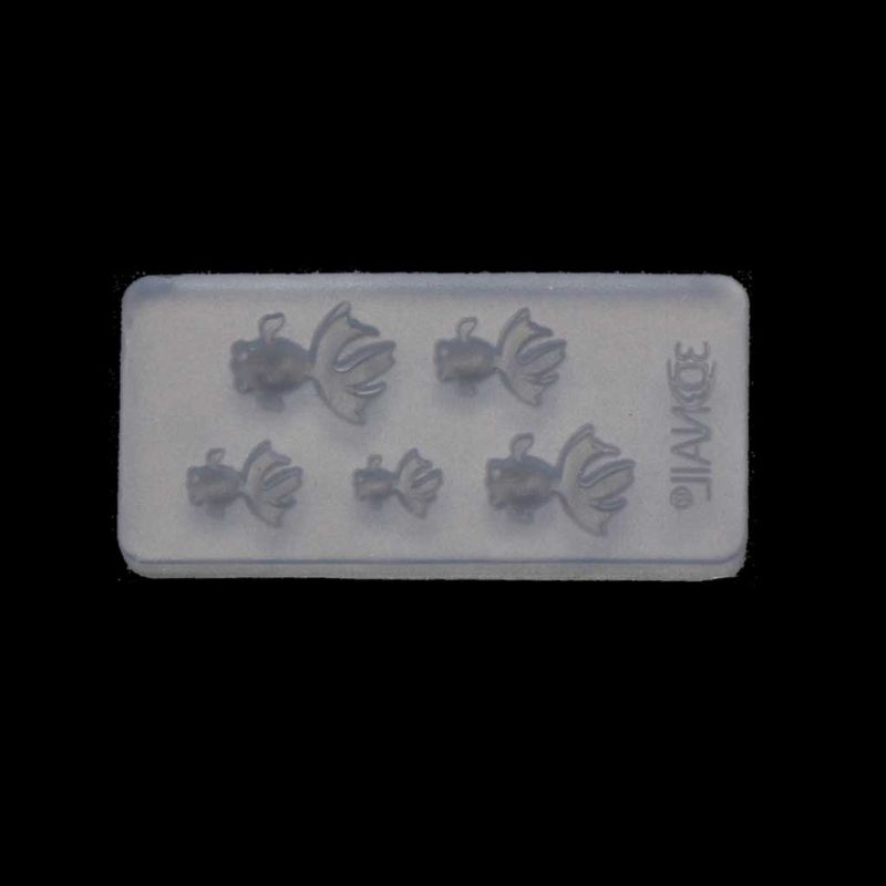 Khuôn Silicon Làm Trang Sức Hình Cá Vàng Dễ Thương
