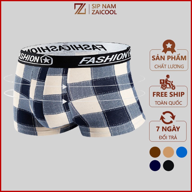 Quần sịp thông hơi, lót nam sexy, cotton mềm mại dành cho nam