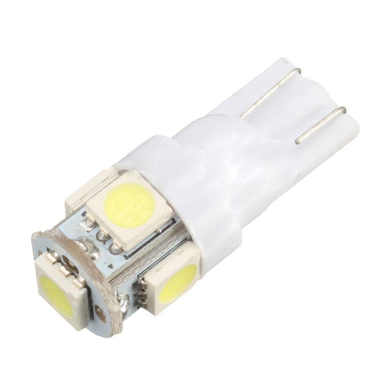 Set 11 bóng đèn LED sáng trắng cho nội thất ô tô T10 & 31mm