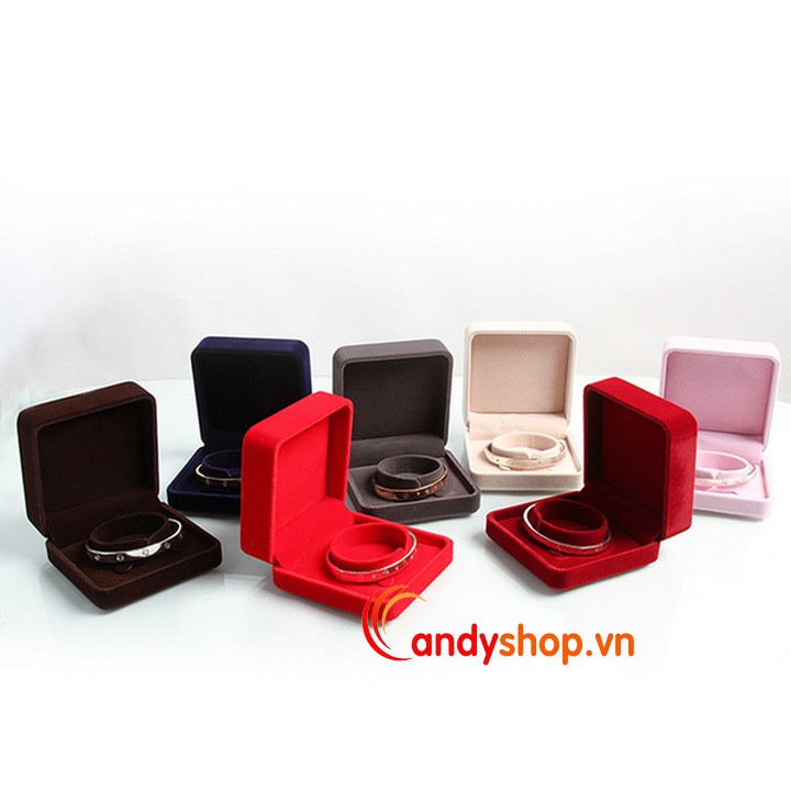 Hộp đựng vòng tay vải nhung V5 | BigBuy360 - bigbuy360.vn