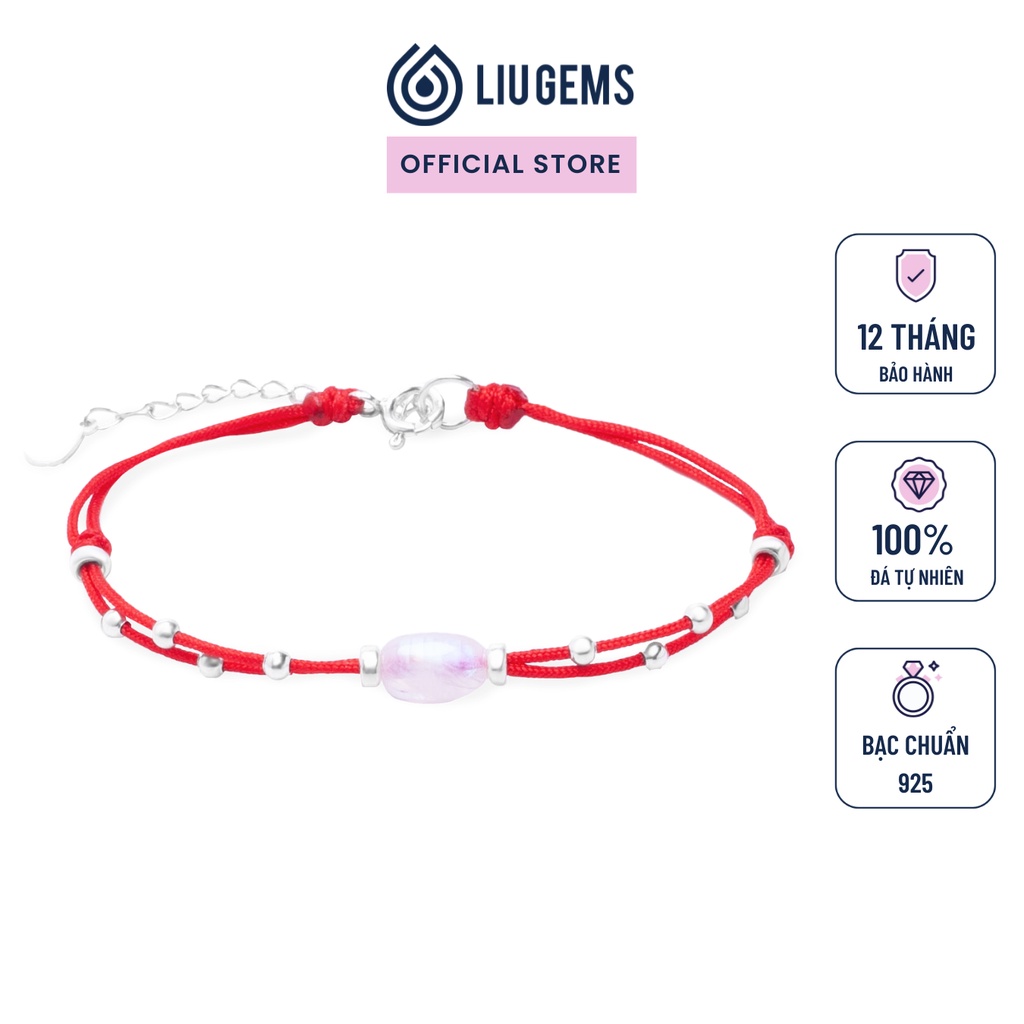 Vòng Tay Chỉ Đỏ Handmade Lu Thống, Đồng Điếu Phong Thuỷ Liugems, Tết Thắt Dây Rút, Dây Bện, Mix Charm Cho Nữ, Unisex