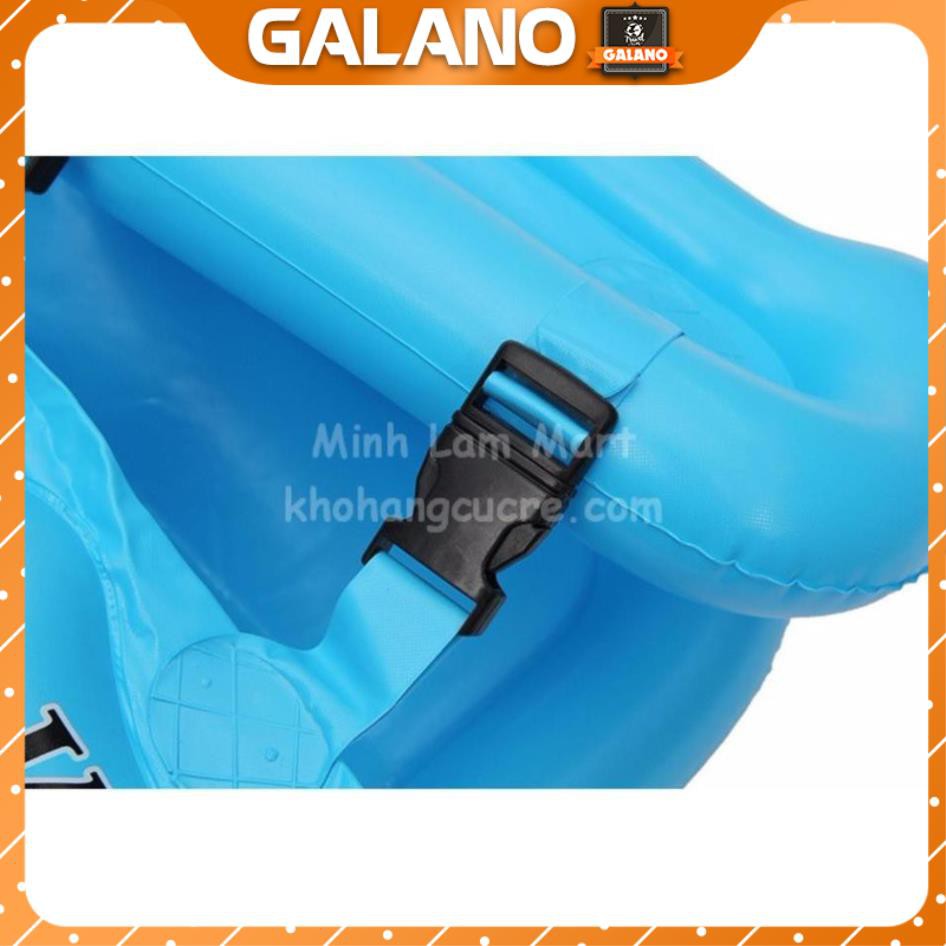 Phao Cho Bé Gái Bé Trai Tập Bơi GALANO Có Khóa Cài An Toàn Size S 1 - 6 Tuổi SS-001097