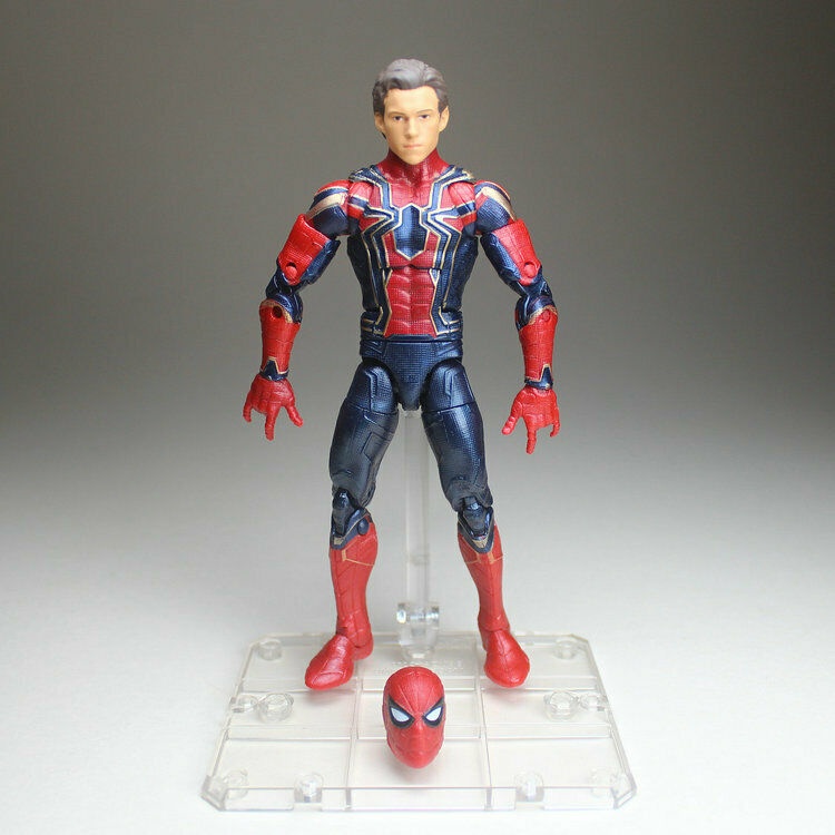 Mô Hình Đồ Chơi Nhân Vật Siêu Anh Hùng 6" Infinite Series Iron Spiderman Tom Holland Dành Cho Bé