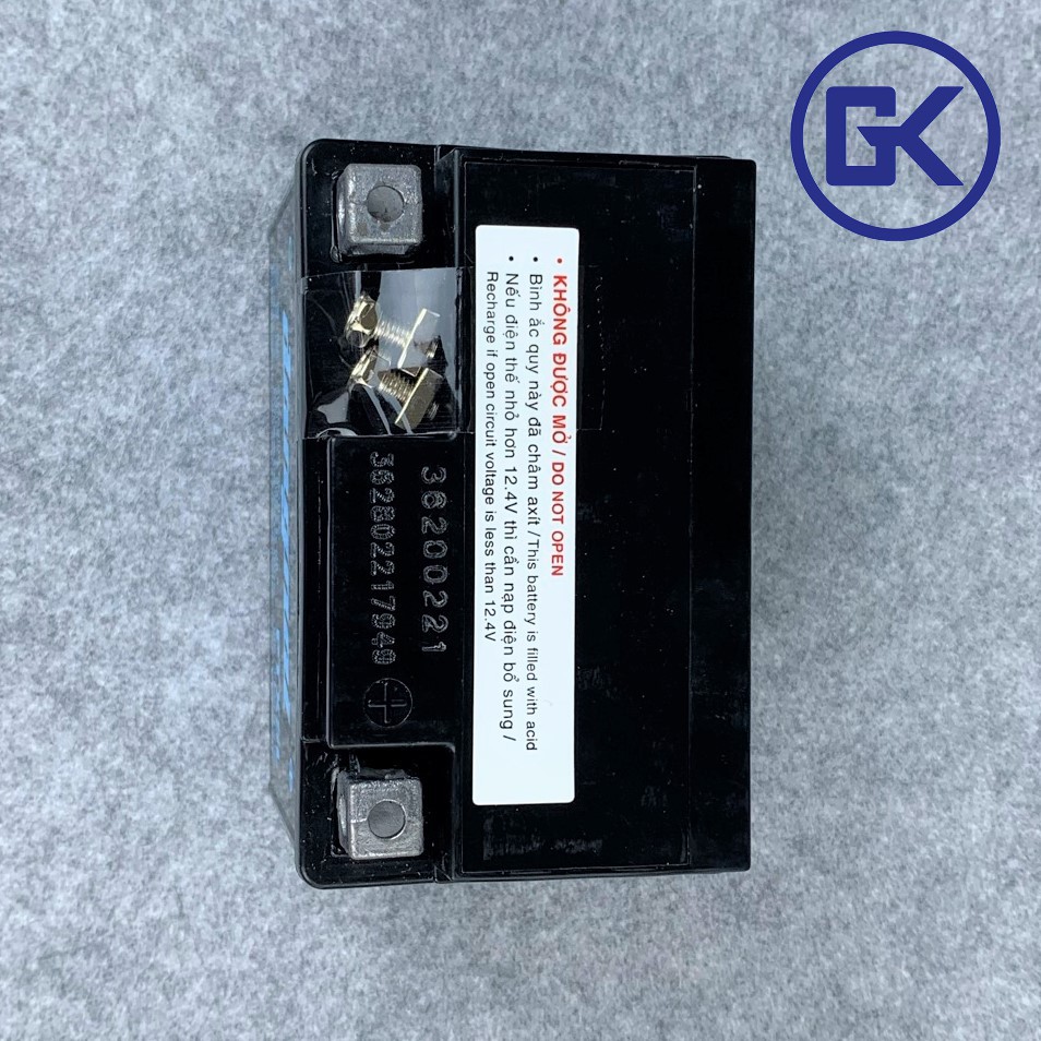 Ắc quy xe máy khô 12V - 3.5Ah lùn Đồng Nai PINACO