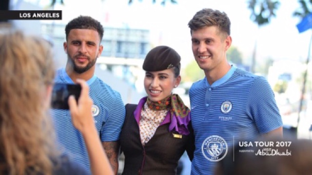 Áo thun polo MAN CITY 2018 xanh nhạt cổ trụ, Áo polo MAN CITY xanh nhạt cổ trụ