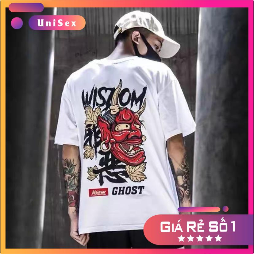 Áo Thun Tay Lỡ In Wisdom ATIN01 - Áo Phông Unisex Form Rộng Freesize Phong Cách Hàn Quốc Nam Nữ In Nhiệt Wisdom