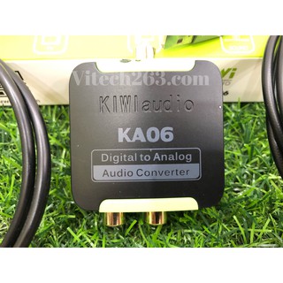 Chuyển quang ra âm thanh kiwi ka06 , chuẩn hãng