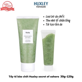 Tẩy tế bào chết huxley mini dạng tuýp 30g - 120g