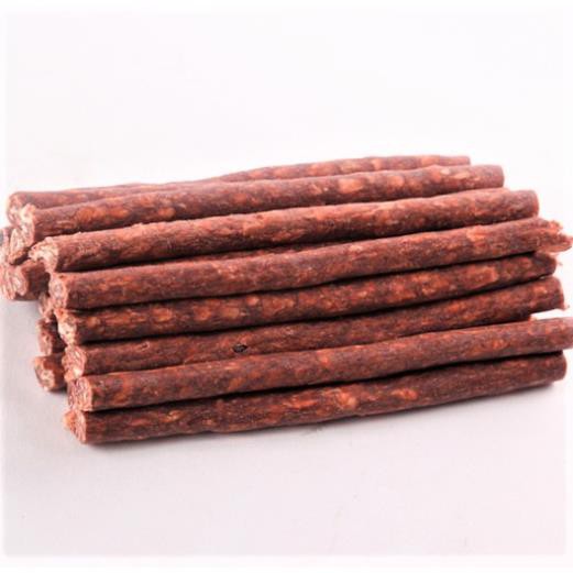 Hanpet.GV- Xương Doog que tròn mầu ngẫu nhiên (10 cái/túi 80gr) (- 4711424) xương chó gặm 12cm