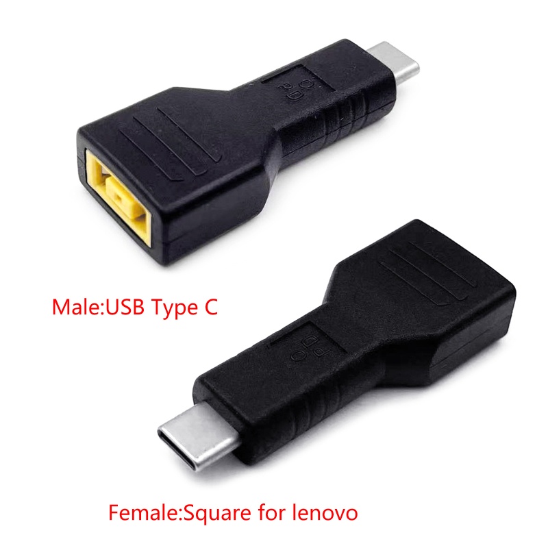 Đầu Chuyển Đổi USB-C Type C Sang Thinkpads 45W PD Hình Vuông Tiện Dụng