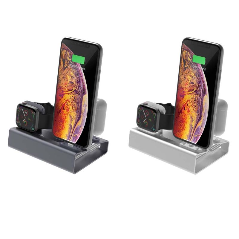 Giá Đỡ Kiêm SạC 3 Trong 1 Cho ĐồNg Hồ Apple Watch Series 1 / 2 / 3 / 4 1 / 2