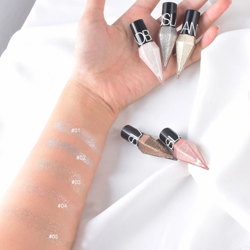 [Hàng mới về] Bút kẻ mắt dạng lỏng 5 màu sắc tùy chọn nhanh khô chống nước tiện dụng