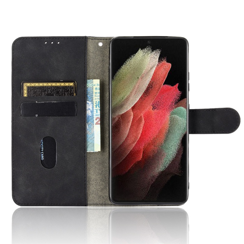 Bao da điện thoại da kiểu ví lật nhiều ngăn đựng thẻ cho Samsung A31 A22 A21S A13 4G A12 A03S A02S