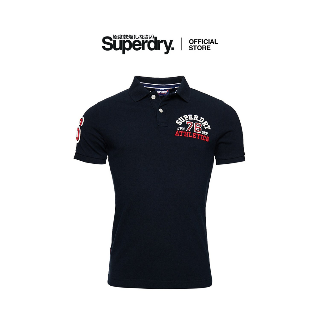 Áo Thun Polo Nam Superdry Classic Superstate S/S/ SDM111008A 98T Màu Xanh Navy