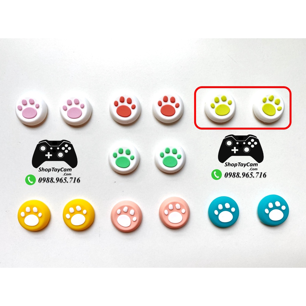 Bộ Bọc Cần Analog Chân Mèo TỐI ƯU Cho Tay Cầm Xbox 360 / Xbox One / Xbox One S / PS4 | TOP BÁN CHẠY