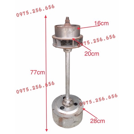 Máy Phát Điện Nước 1KW đứng đồng phụ tùng máy nông nghiệp phụ tùng Hùng Lỳ