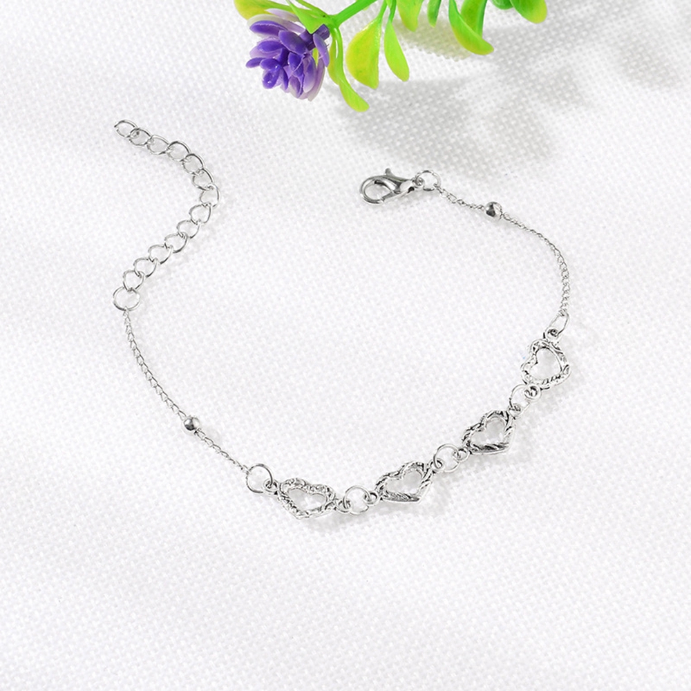 5 Vòng đeo tay màu bạc phong cách Bohemian cho nữ