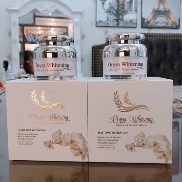 KEM DƯỠNG DA ORYZA WHITENING ĐÊM