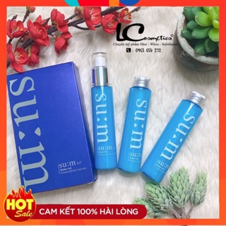 Xịt khoáng Su:m37 Water full💦 Chính hãng 100%💦cấp nước- cấp khoáng chất thiết yếu cho da dầu- da mụn-da nhạy cảm 180ml