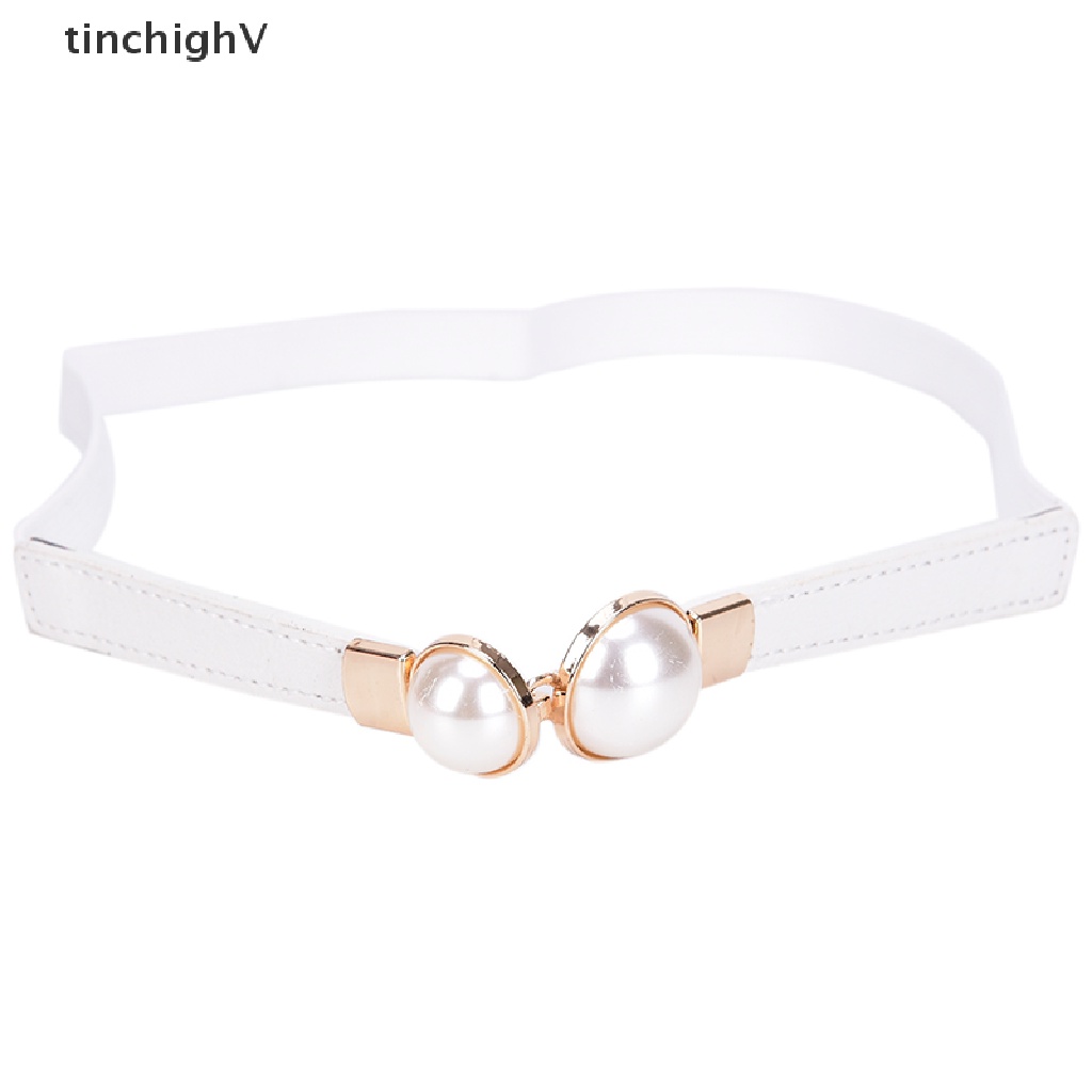 Thắt Lưng Co Giãn Đính Trai Thời Trang Dành Cho Nữ