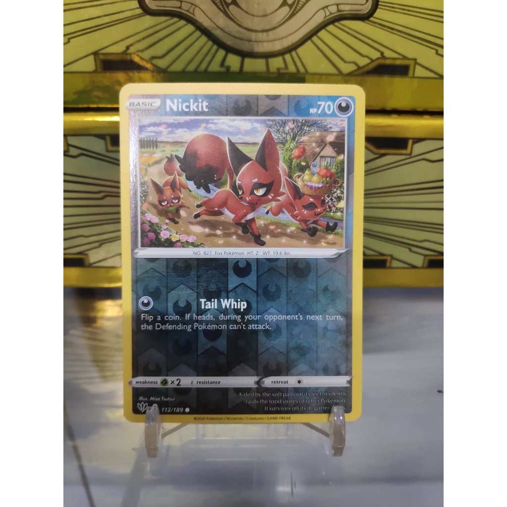 [ Dưa Hấu Yugioh ] Lá bài thẻ bài Pokemon Nickit