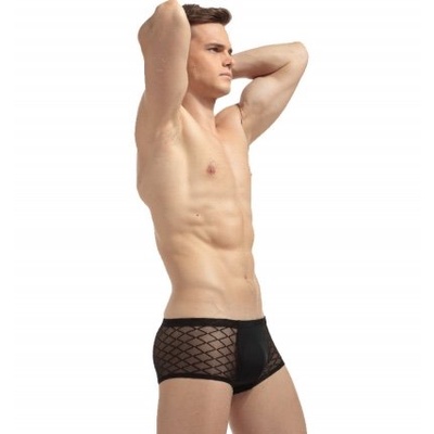 [free ship 50k + che tên đơn hàng] quần lót nam, quần lót boxer lưới caro cao cấp nhiều size (hình chụp tại shop)