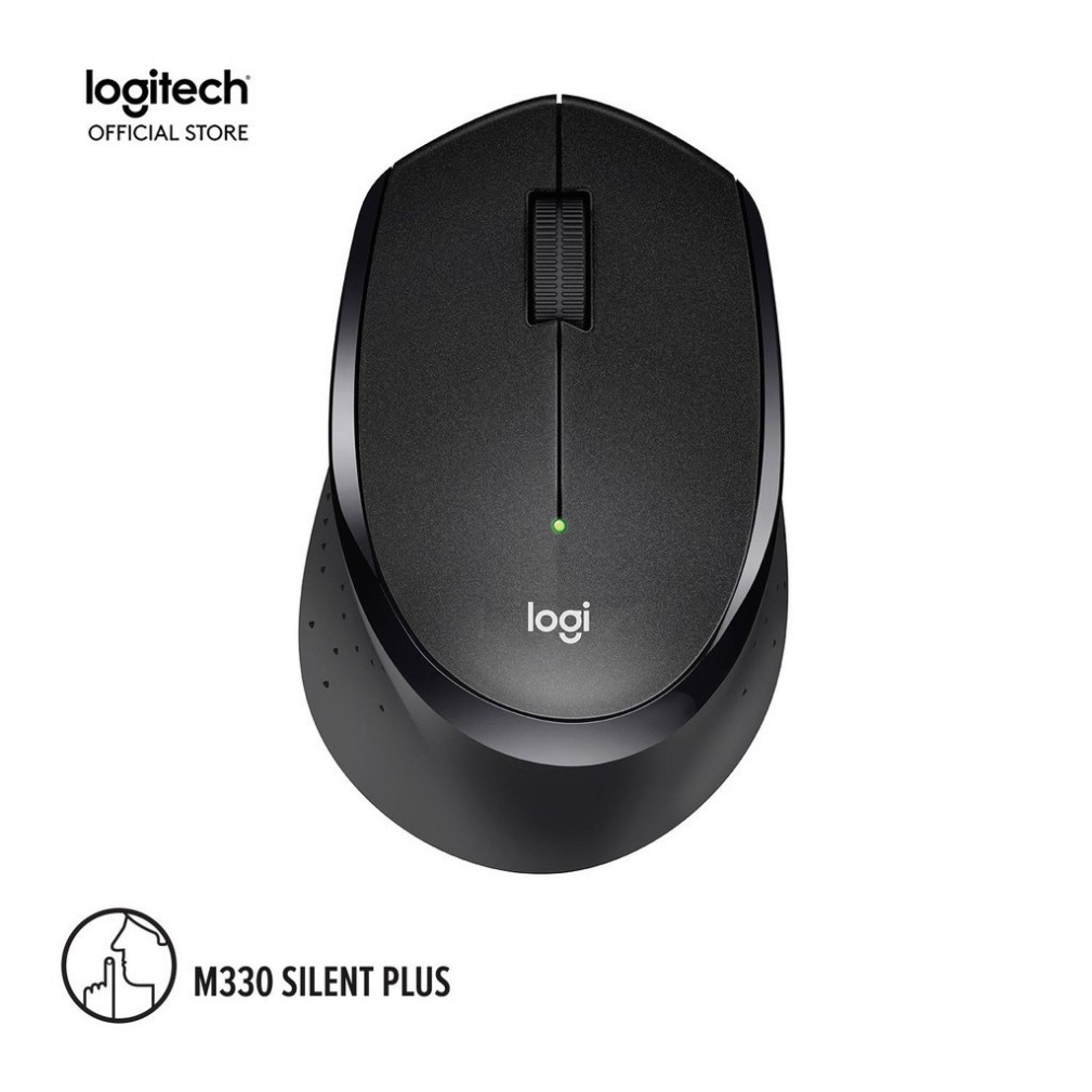 Chuột không dây không tiếng ồn LOGITECH M331 / M330 Plus